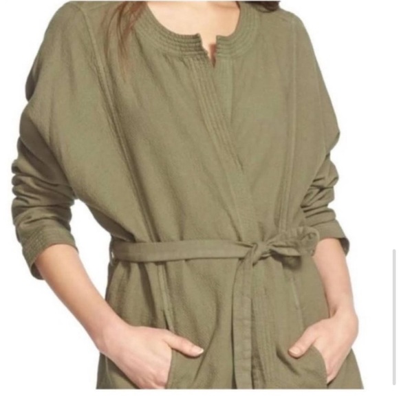 MADEWELL Women's Stitch Edge Belted Duster Jacket Size XS - Picture 4 of 7